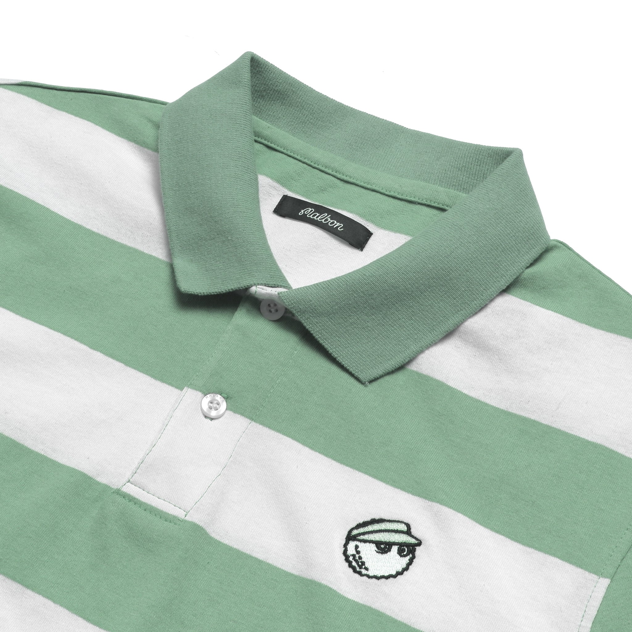 Malbon Striped Cod Shirt - Sage/White – Gimmie Gimmie