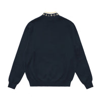 Malbon Sorrel 1/4 Zip Sweater - Navy back