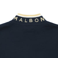 Malbon Sorrel 1/4 Zip Sweater - Navy back close up